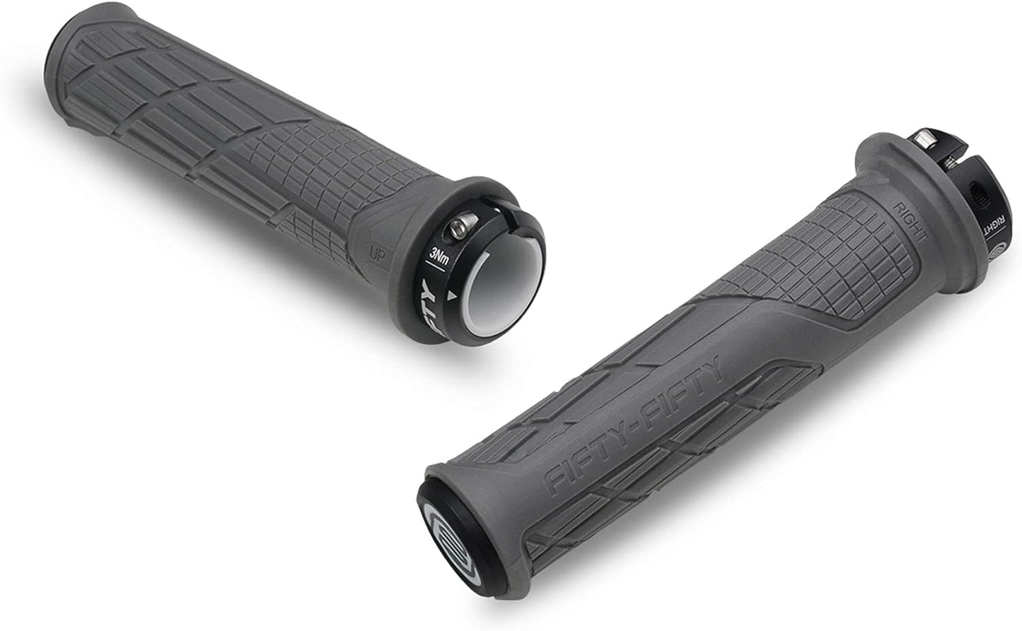 Mountain Bike Handlebar Grips, Single Lock-On MTB Grips, Comfortable and Lock On, Non-Slip Bicycle Handle, Fit for All Mountain, Enduro, Downhill