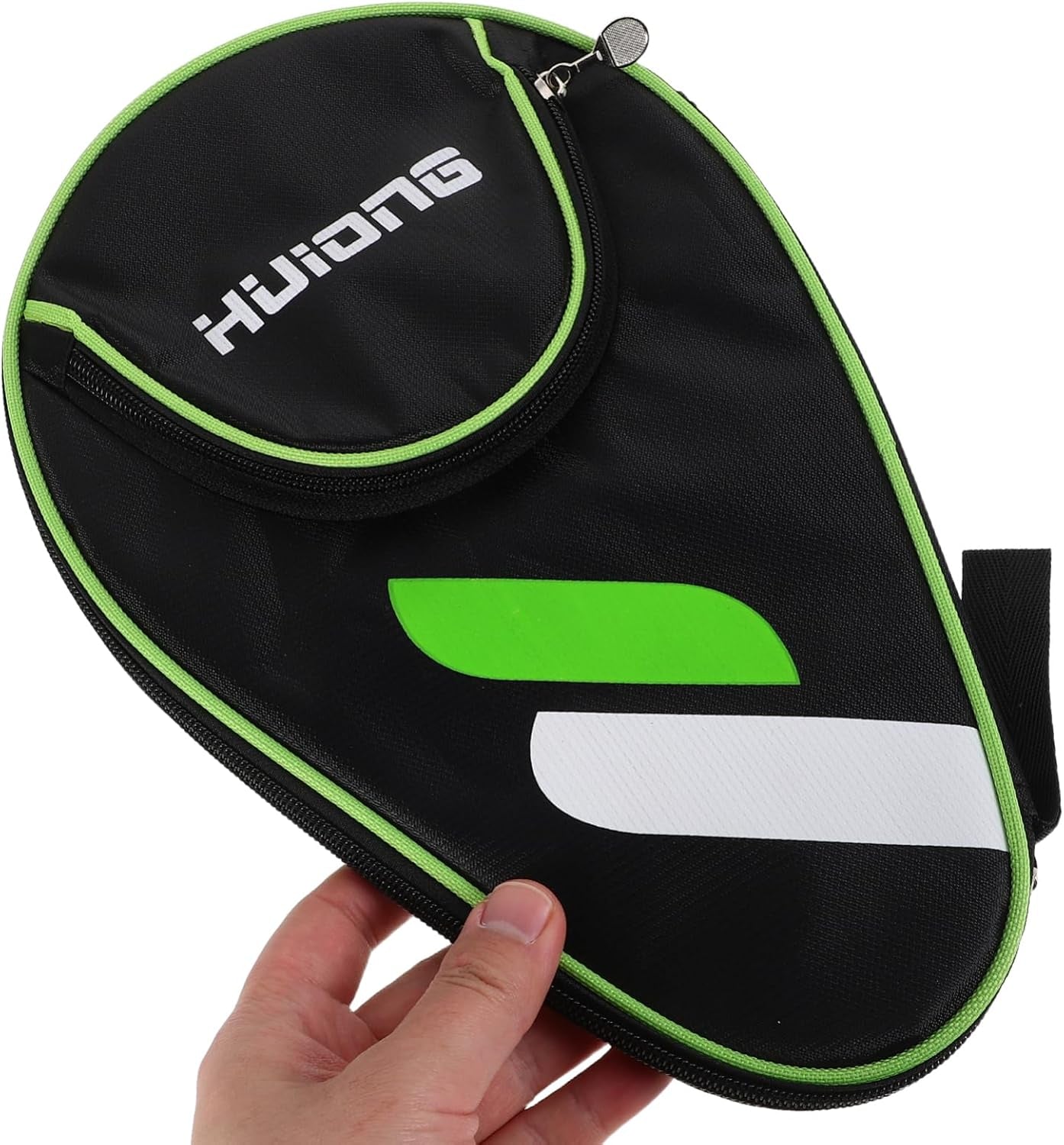 Table Tennis Bag Tennis Accessory Table Tennis Equipment Bags Tennis Racket Bags for Men Portable Badminton Racket Bag Table Tennis Bat Case Racket Pocket Black Oxford Cloth