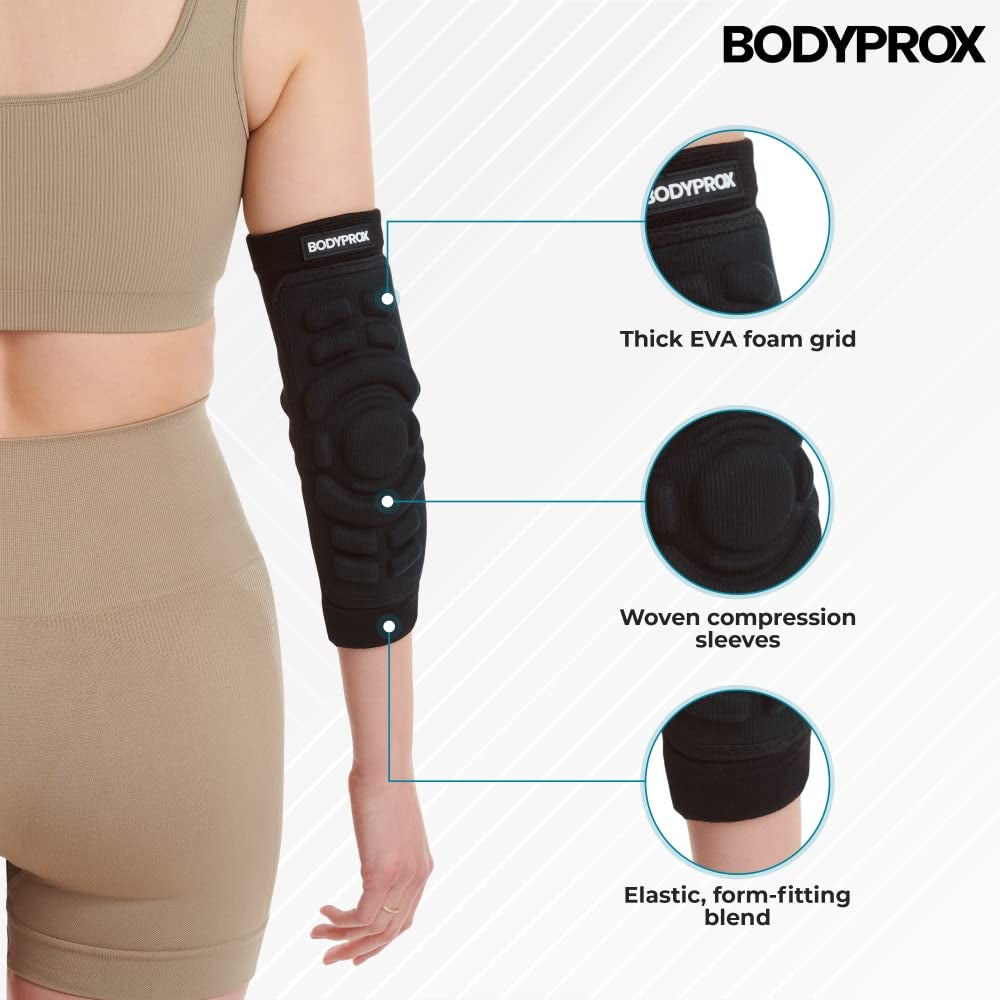 Elbow Protection Pads 1 Pair (Small), Elbow Guard Sleeve