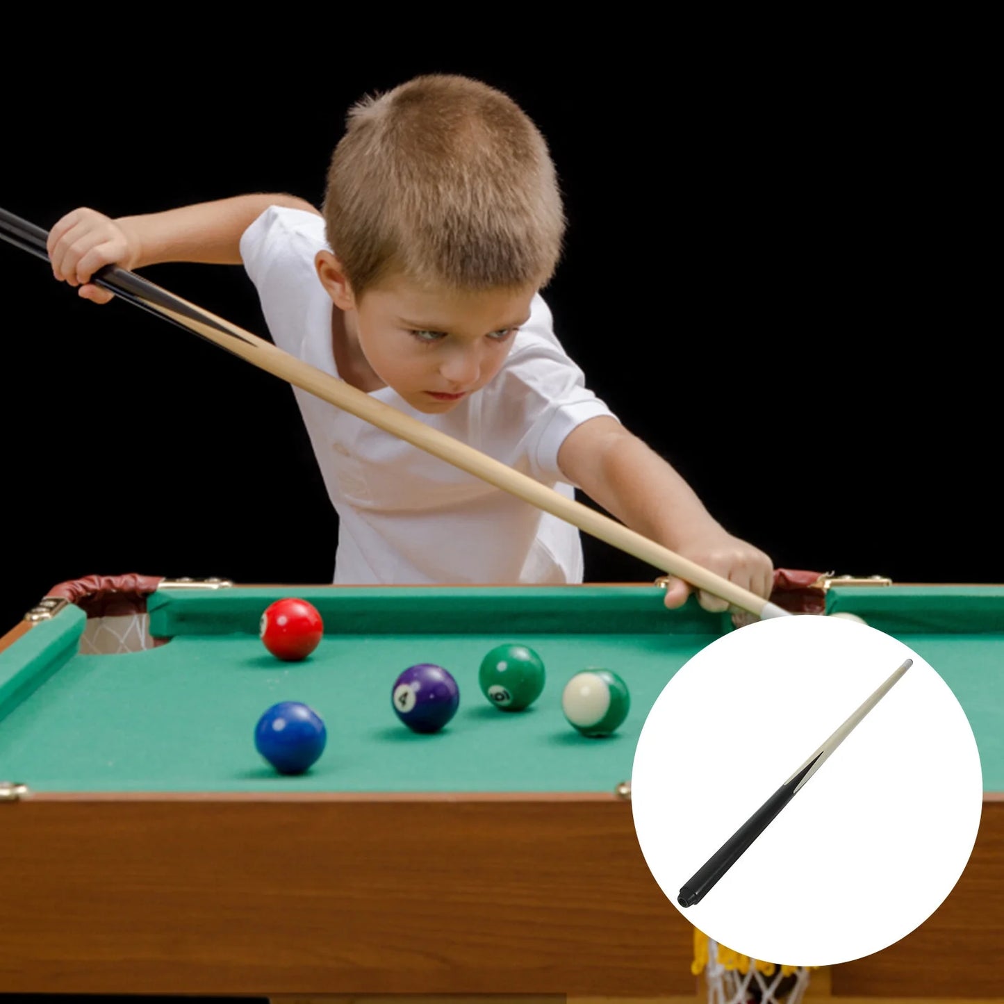 Pool Cue Kids Wood Billiard Cue Stick Childs Mini Cue Stick Short Kids Pool Cue Sticks