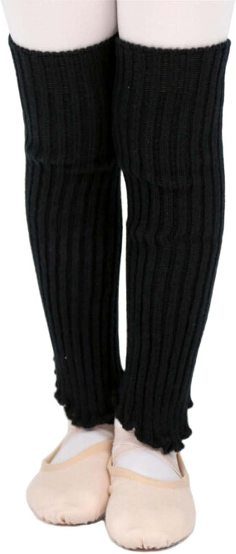 Ballet Leg Warmers for Girls Toddler Teens Stirrup Ankle Warmers Knitted Socks for Dance Practice Yoga Sports Casual
