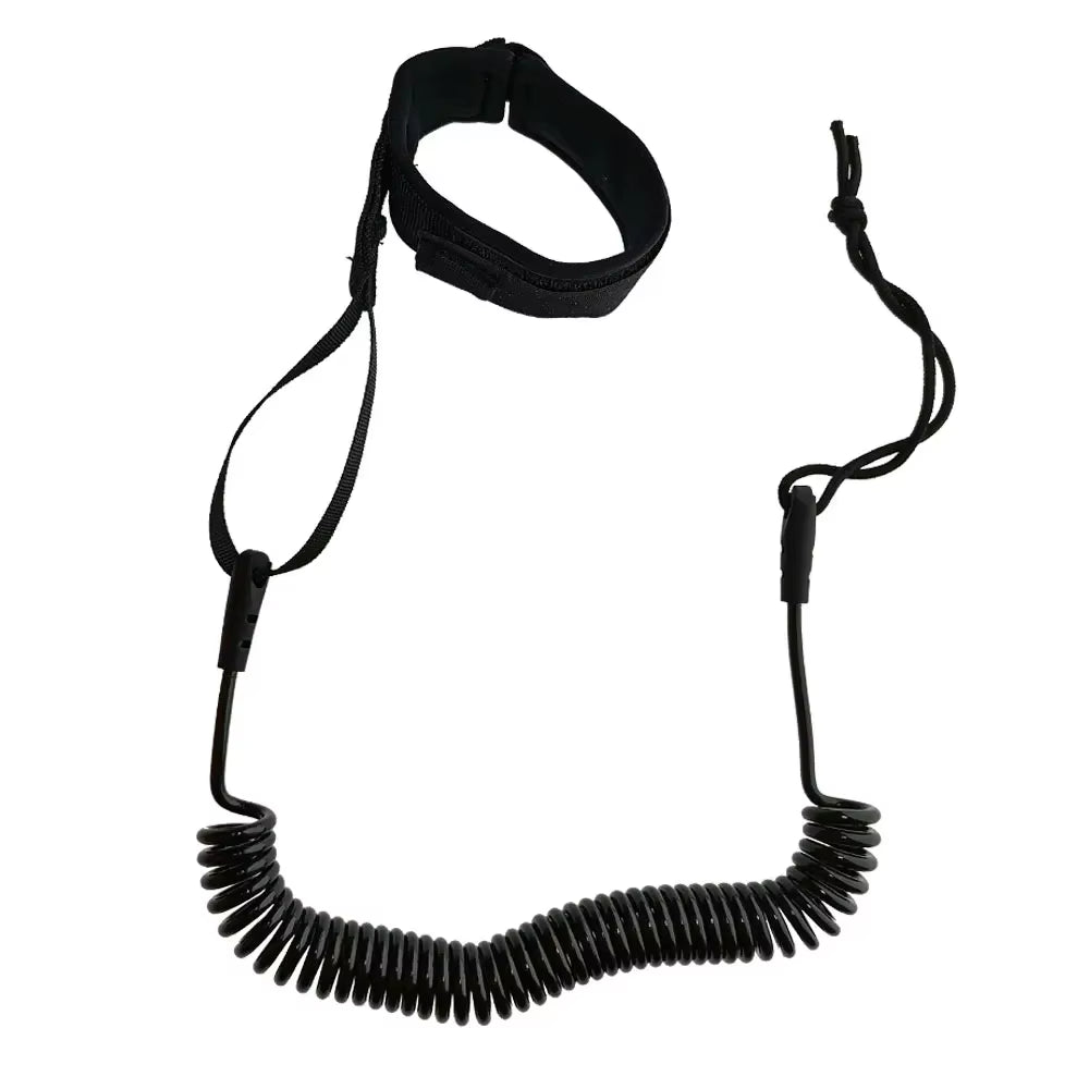 10FT Coiled Surfboard Leash Surfing Stand up Paddle Board Surf Paddle Board SUP Cord Leash