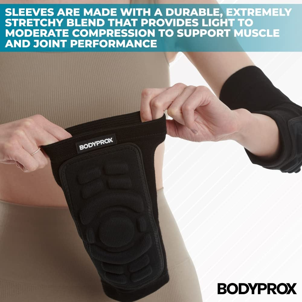 Elbow Protection Pads 1 Pair (Small), Elbow Guard Sleeve