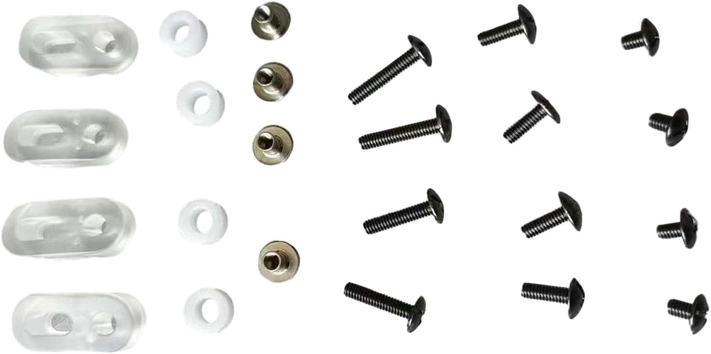 Ice Hockey Visor Kit Helmet Screws Fixings Washers Nuts Universal Safety Maintenance Repair Kit Spare Hardware Kit