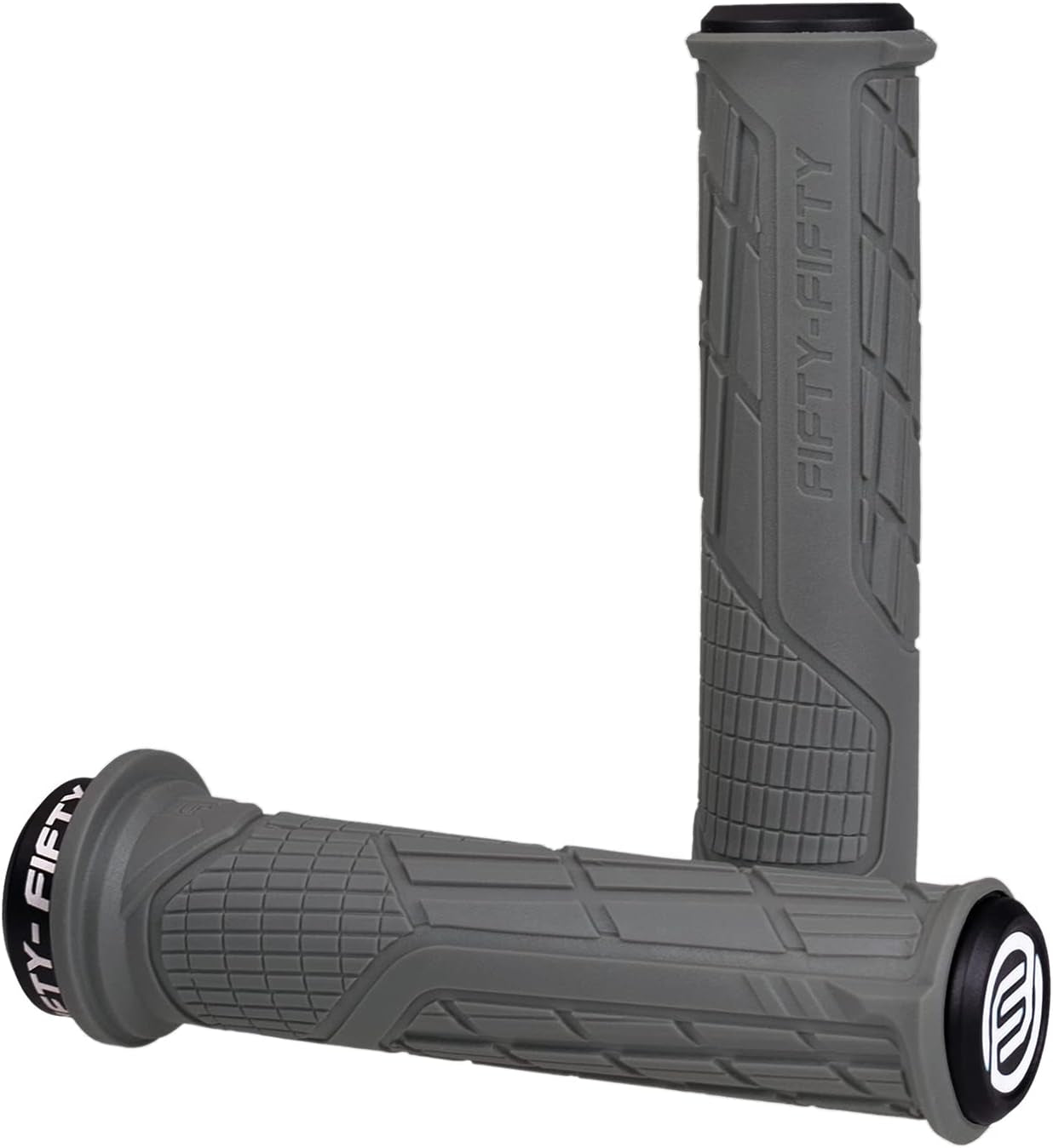 Mountain Bike Handlebar Grips, Single Lock-On MTB Grips, Comfortable and Lock On, Non-Slip Bicycle Handle, Fit for All Mountain, Enduro, Downhill