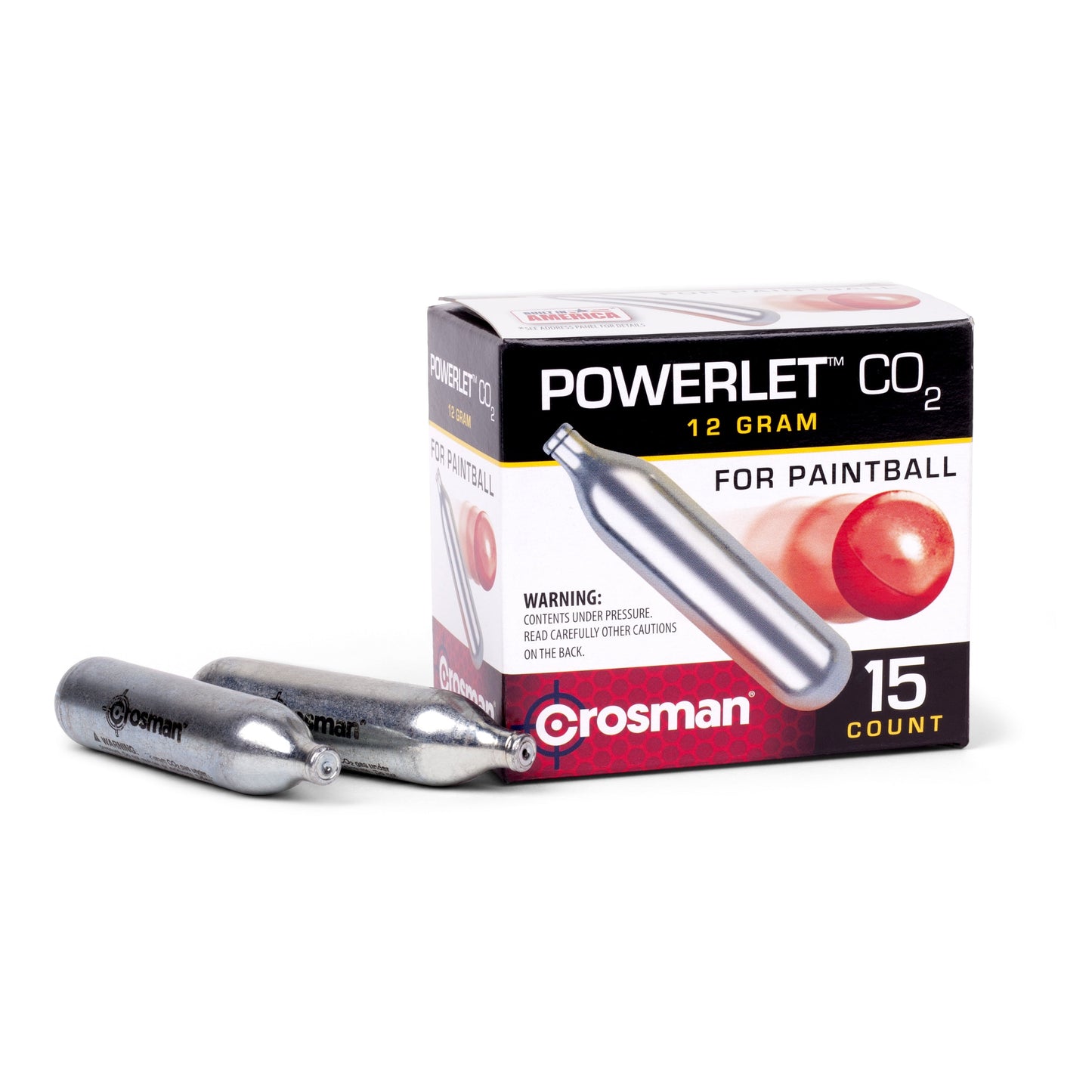 12 Gram Powerlet CC15PB 15 Count CO2, for Airguns Sports and & Outdoor Fun