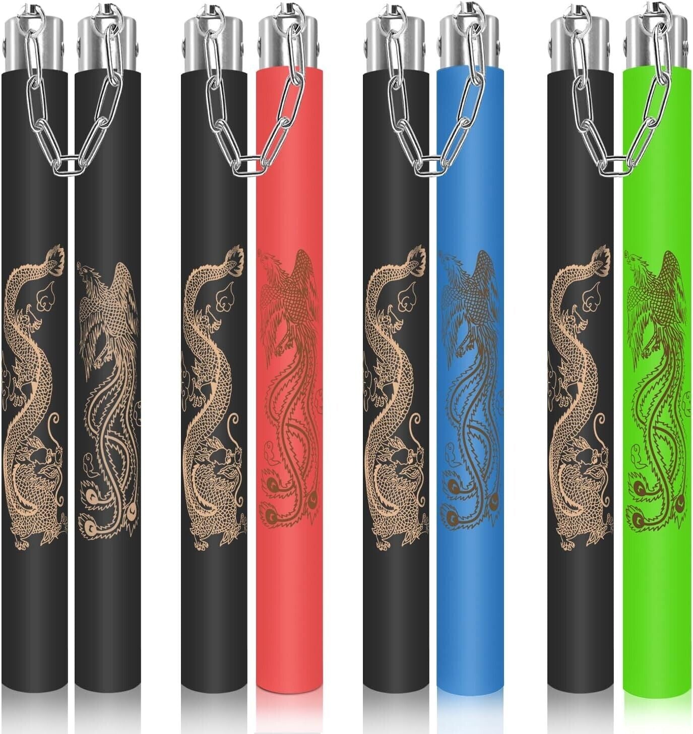 Nunchucks for Kids and Adults,Safe Training Nunchucks/Nunc