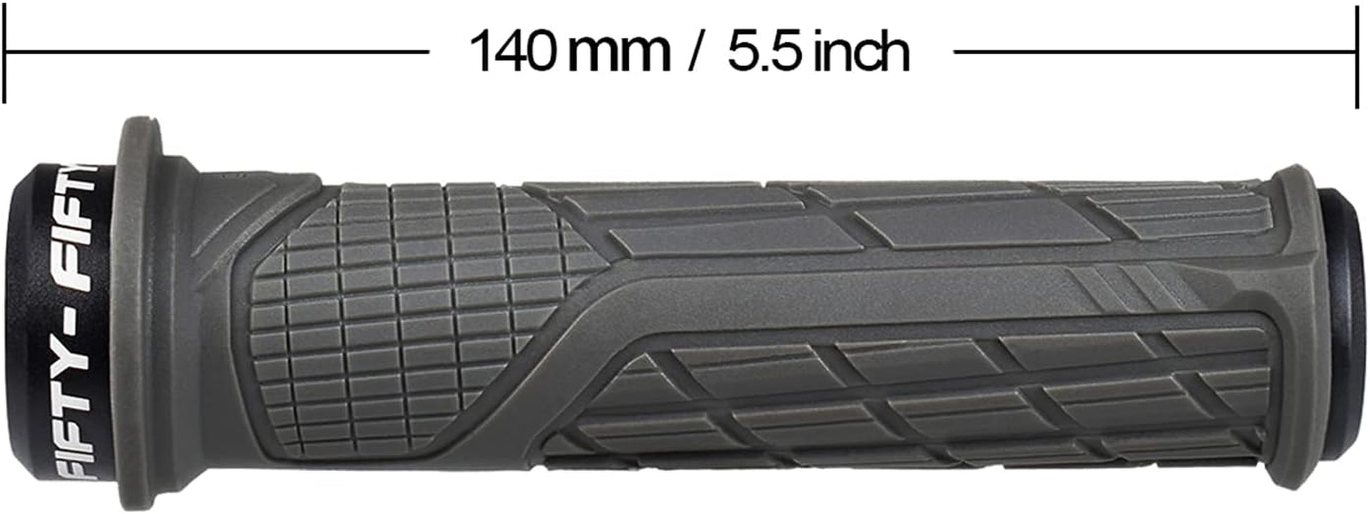 Mountain Bike Handlebar Grips, Single Lock-On MTB Grips, Comfortable and Lock On, Non-Slip Bicycle Handle, Fit for All Mountain, Enduro, Downhill