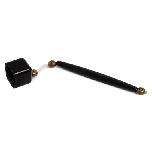 Black Pocket Billiard Pool Cue Chalk Holder