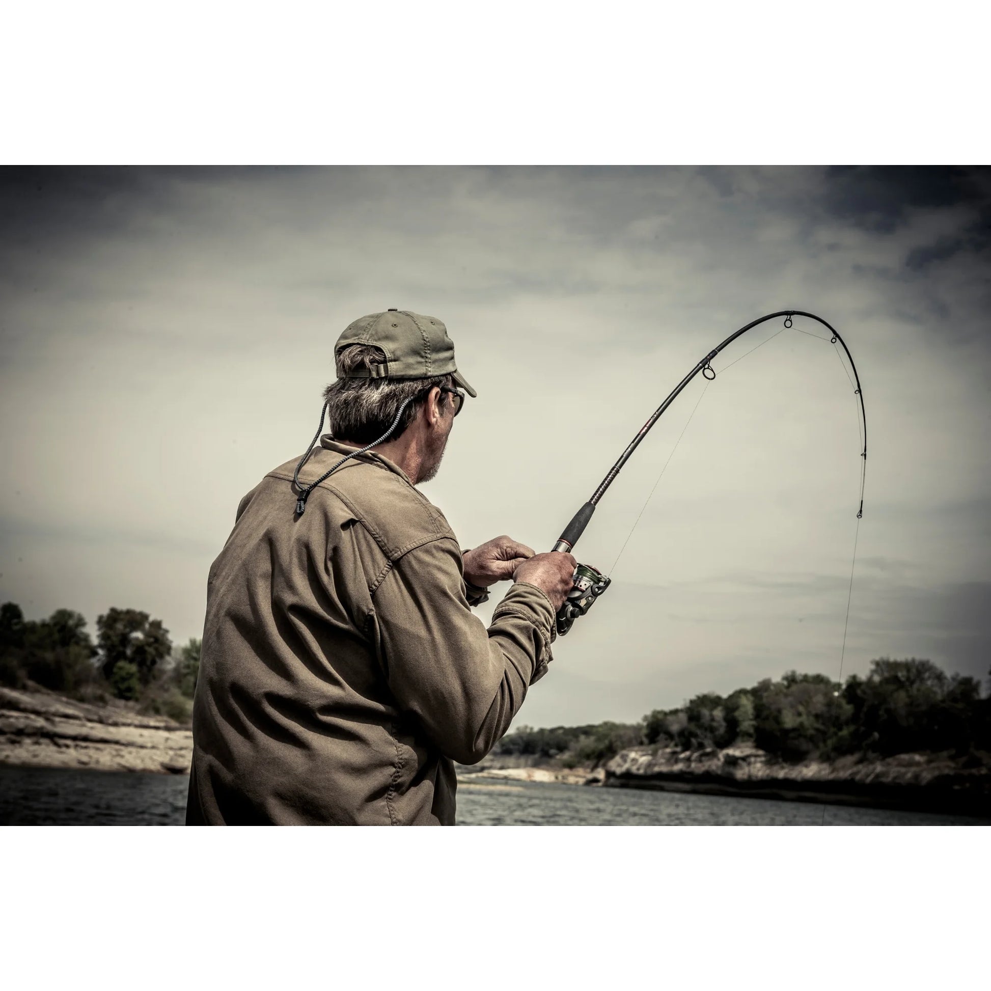 7’ Complete Saltwater Kit Fishing Rod and Reel Spinning Combo