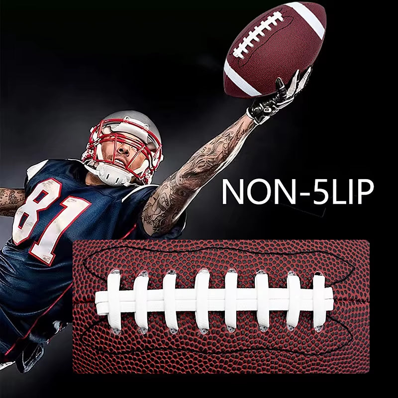 Standard 8.5Inch American Football Soccer Rugby PVC Football Sports Football for Men Women Children Can Inflatable Sporting Good
