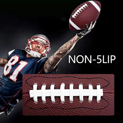 Standard 8.5Inch American Football Soccer Rugby PVC Football Sports Football for Men Women Children Can Inflatable Sporting Good