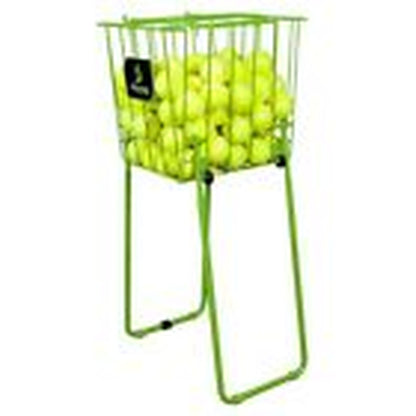 Pro Elite 125 Tennis Ball Basket Go-Go-Go Green