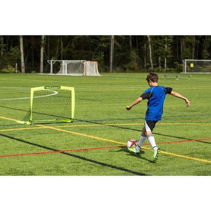 Franklin Sports Blackhawk Backyard Soccer Goal - Portable Kids Soccer Net - Pop