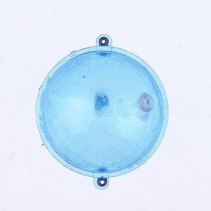 5Pcs Double Hole Floats ABS Bobbers Transparent Buoy -