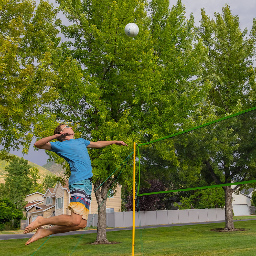 Skywalker Sports Volleyball Kit Including Carry Bag, Volleyball and Staked Poles