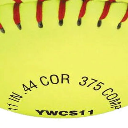 (8 Pack)  NCAA Recreational Fastpitch Softballs, 11 Inch, 4 Count