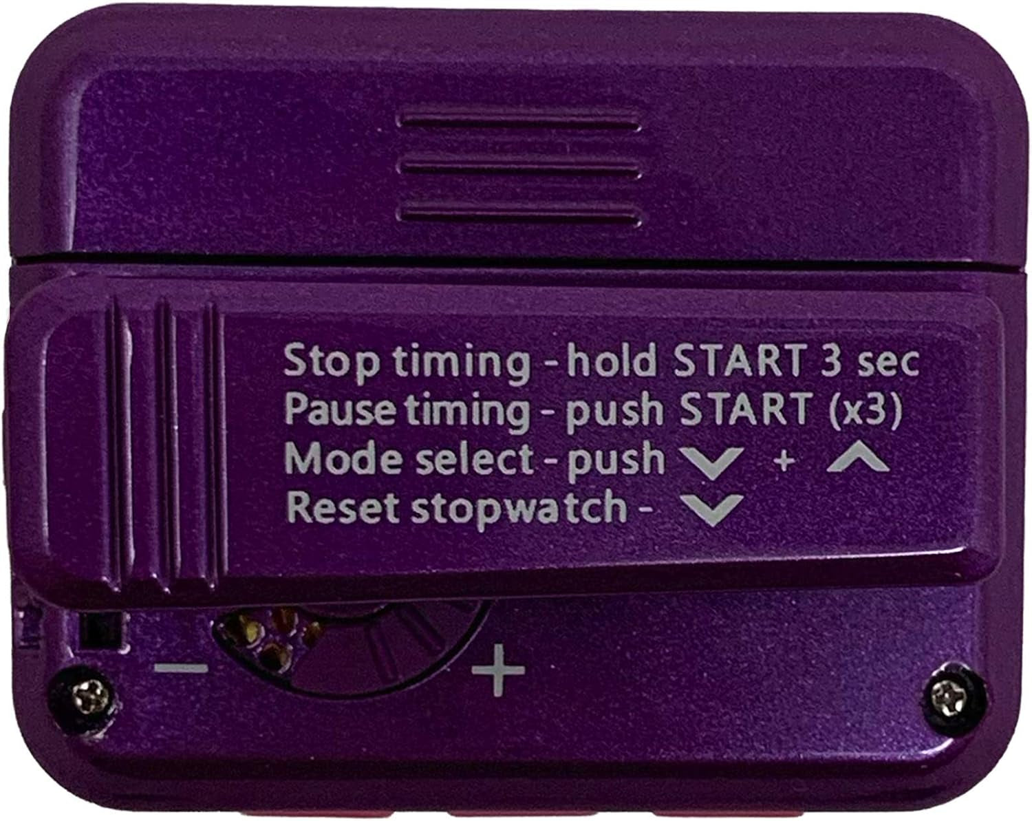 plus Interval Timer and Stopwatch (Violet/Pink)