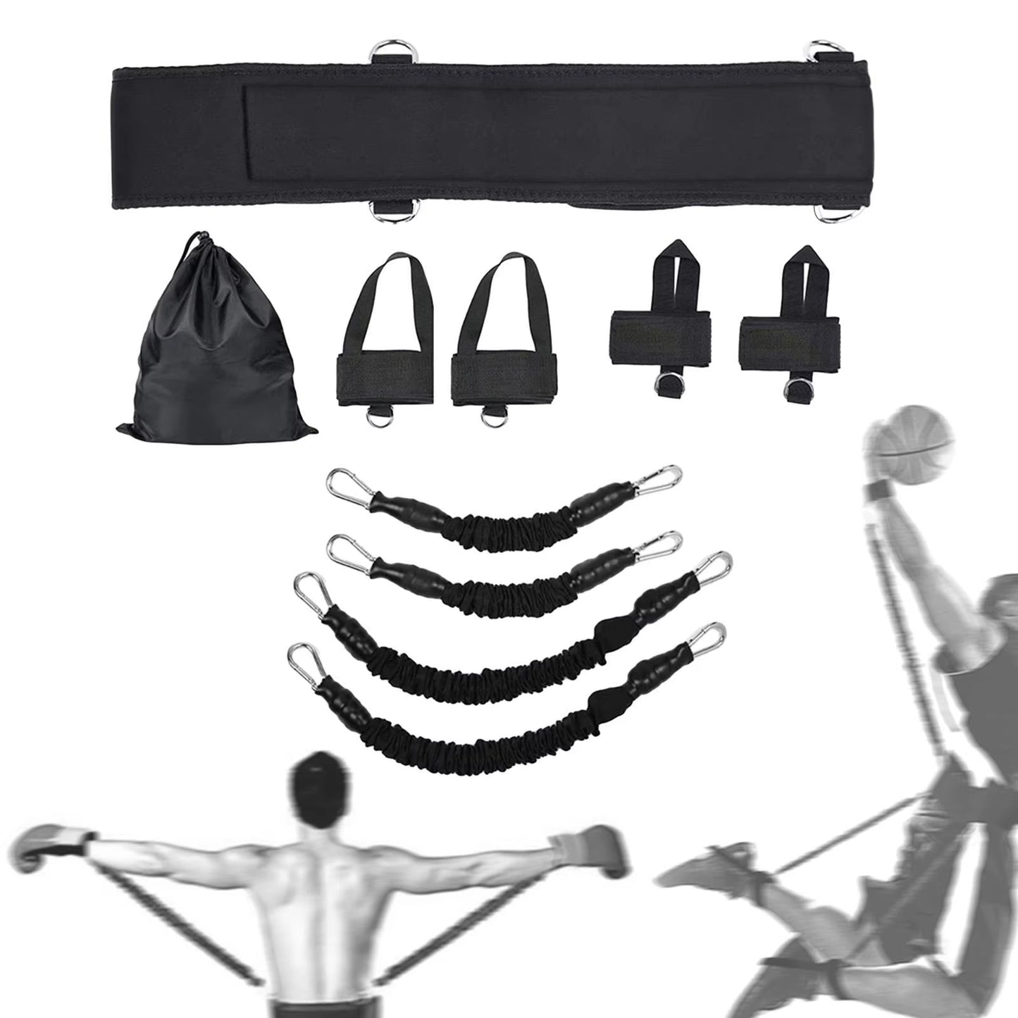 Boxing Resistance Bands Bounce for Resistance Training Agility Mma
