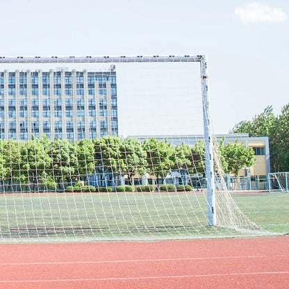 Soccer Goal Net Heavy Duty Polyethylene Anti-Impact Football Post Net Foldable Portable Soccer Net Football Game Equipment for Club School Football Match Training