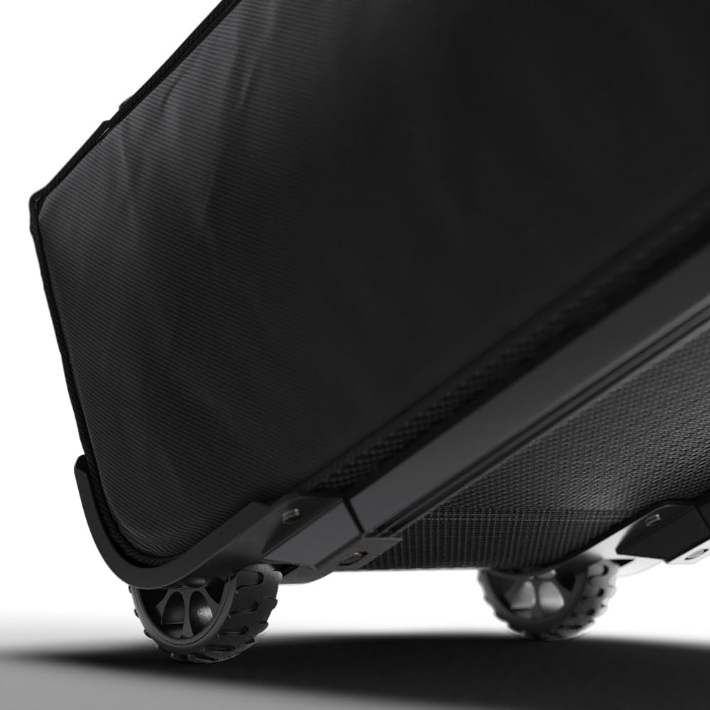 Rolling Double Ski Bag - Padded Ski Bag with Wheels for Air Travel