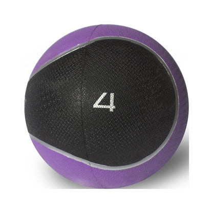 Barbell Rubber Medicine Ball, 4Lb