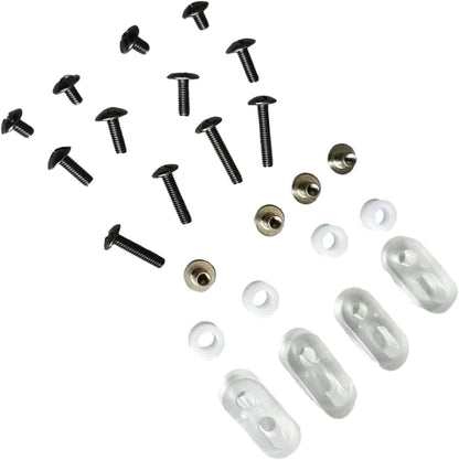 Ice Hockey Visor Kit Helmet Screws Fixings Washers Nuts Universal Safety Maintenance Repair Kit Spare Hardware Kit