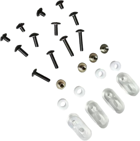 Ice Hockey Visor Kit Helmet Screws Fixings Washers Nuts Universal Safety Maintenance Repair Kit Spare Hardware Kit