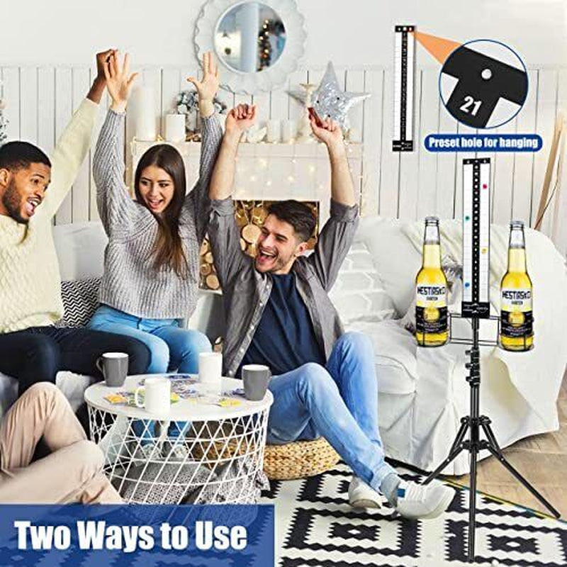 Cornhole Scoreboard, Metal Magnetic Cornhole Score Keeper with Carrying Bag