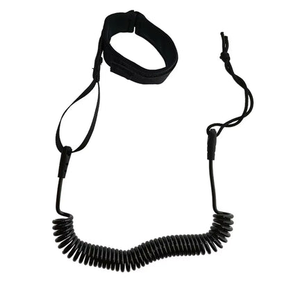 10FT Coiled Surfboard Leash Surfing Stand up Paddle Board Surf Paddle Board SUP Cord Leash