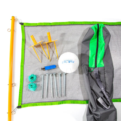 Skywalker Sports Volleyball Kit Including Carry Bag, Volleyball and Staked Poles