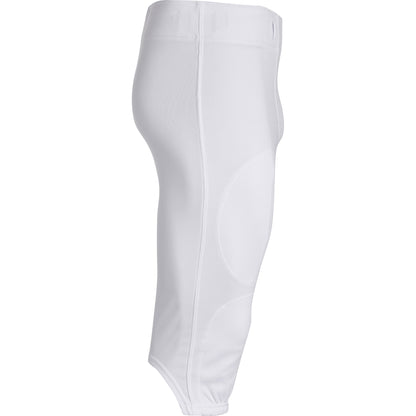 Touchback Football Practice Pants, Youth Husky, White