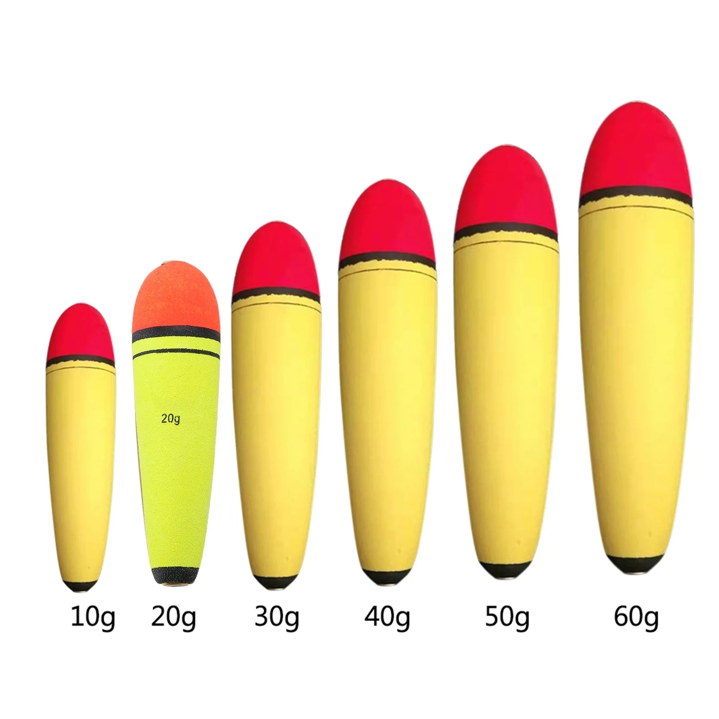 Slip Bobbers for Fishing, Multi-Size Fishing Bobbers Floats Unweighted Bobbers