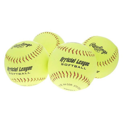 (8 Pack)  NCAA Recreational Fastpitch Softballs, 11 Inch, 4 Count