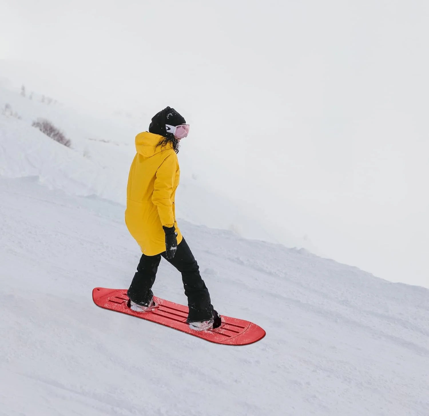 Kids Snowboard with Binders for Beginners-Purple