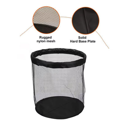 Mesh Sports Ball Bag 15L Mesh Ball Bag Large Sports Ball Bag Outdoor Organizer for Holding Basketball Volleyball Baseball