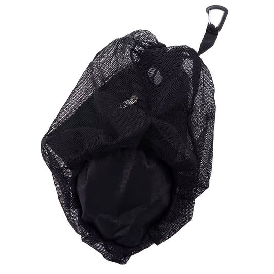 Portable Clip on Ball Mesh Bag Ball Holder Drawstring Basketball Storage Bag Handbag Oxford Cloth Single Ball Bag Traveling Gym