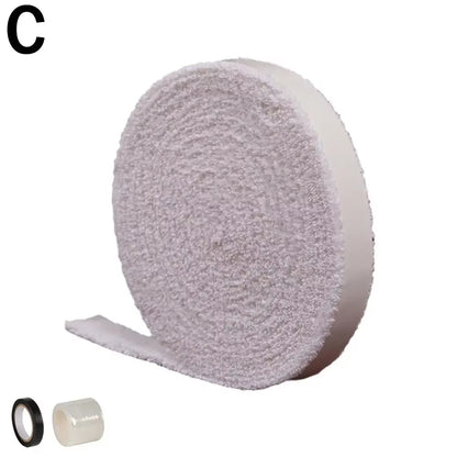 1 Reel 5M Towel Glue Grip Badminton Tennis Racket Overgrips Tape Racket Grip Grip Non-Slip Tape Band Sweat Badminton N6B9