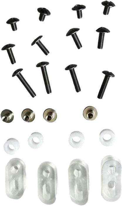 Ice Hockey Visor Kit Helmet Screws Fixings Washers Nuts Universal Safety Maintenance Repair Kit Spare Hardware Kit