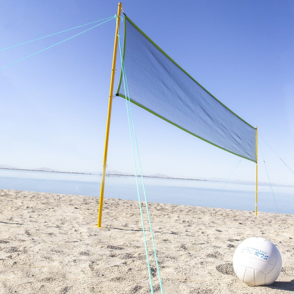 Skywalker Sports Volleyball Kit Including Carry Bag, Volleyball and Staked Poles