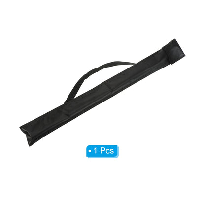 32 Inch Long Pool Cue Case Billiard Pool Cue Stick Carrying Bag for 1/2 Billiard Cue Stick Black