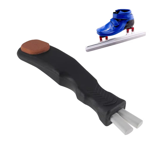Ice Skate Sharpener Whetstone Hand Held Sharpening System Hockey Skating Sharpen Blade Edges Ceramic Rod D2