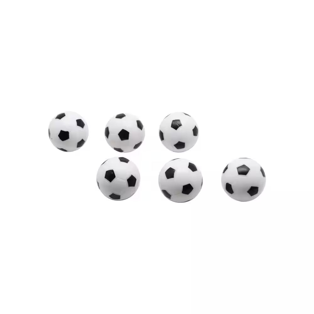 Soccer Ball Style Replacement Foosballs (6-Pack)