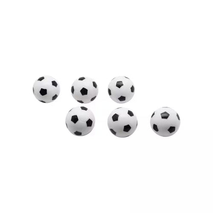 Soccer Ball Style Replacement Foosballs (6-Pack)
