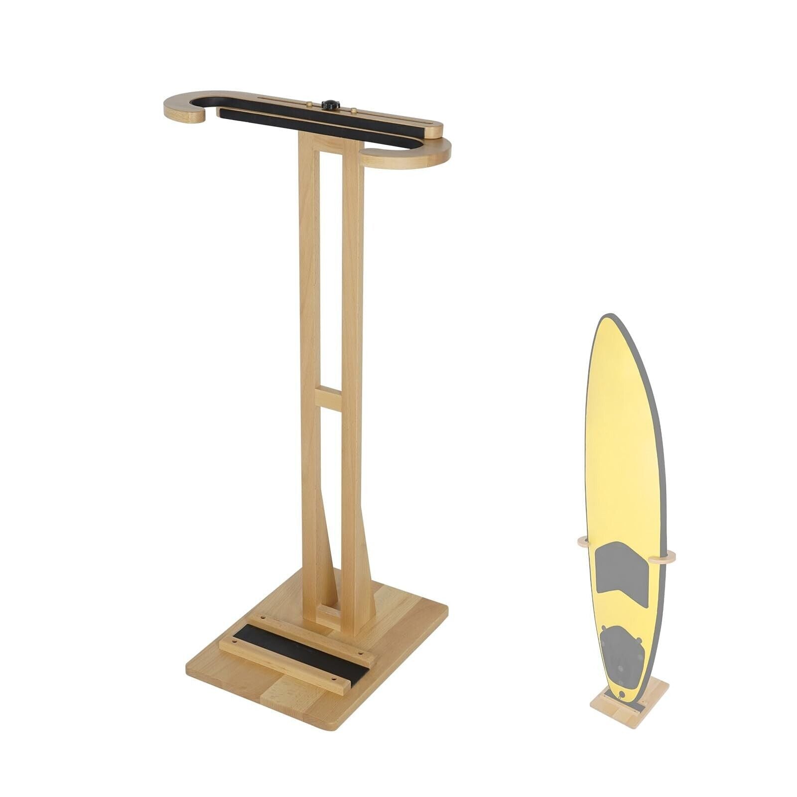 Surfboard Stand Racks, Indoor Display Stand Shortboard and Longboard Organize...