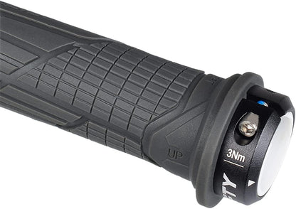 Mountain Bike Handlebar Grips, Single Lock-On MTB Grips, Comfortable and Lock On, Non-Slip Bicycle Handle, Fit for All Mountain, Enduro, Downhill