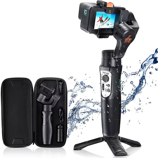 Official Isteady Pro 4 Gimbal for Gopro 12/11/10/9/8/7/6 DJI OSMO Insta360 One R Action Camera 3-Axis Handheld Stabilizer