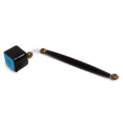 Black Pocket Billiard Pool Cue Chalk Holder