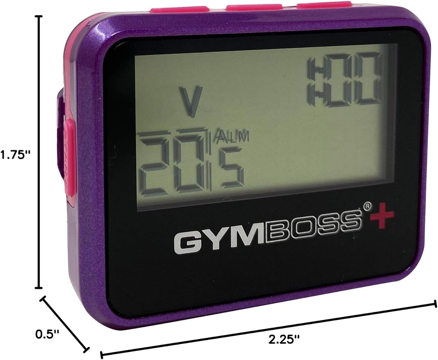 plus Interval Timer and Stopwatch (Violet/Pink)
