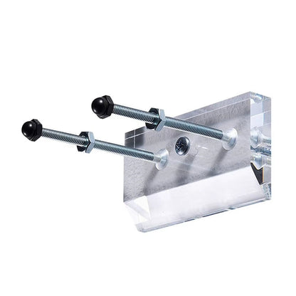 Skateboard Wall Mount Longboard Deck Hanger Display Stand Transparent Acrylic Indoor Floating Skateboard Storage Holder Rack